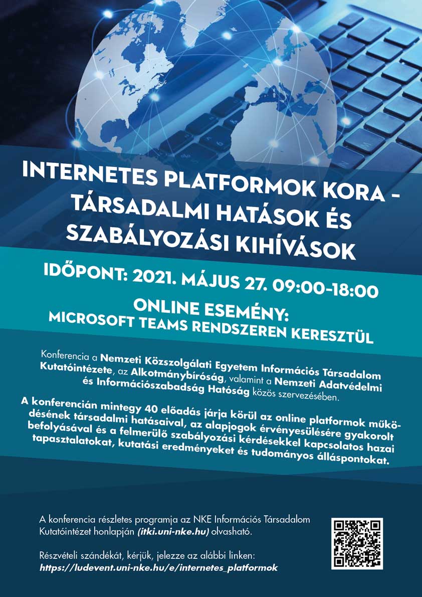 Platformok kora konf plakat