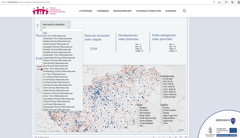 infoszab portal terkep